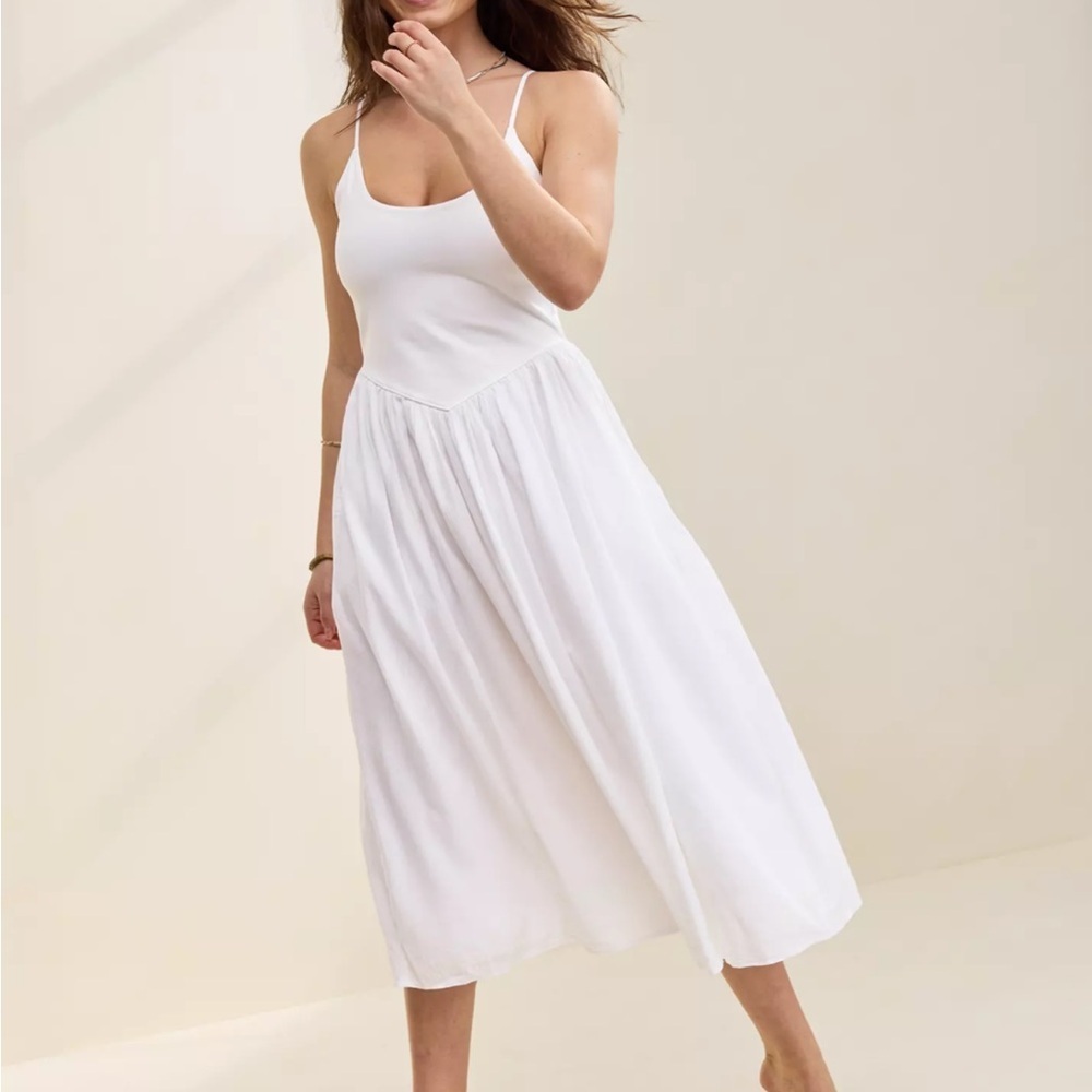 Aerie At The Barre Midi Dress